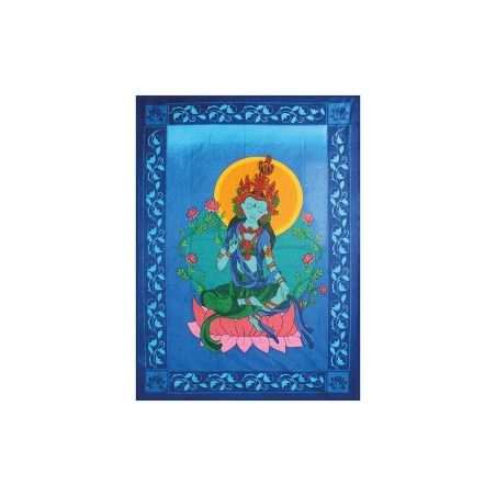 Telo GOA 'Green Tara' 1320x1930mm (100% Cotone)