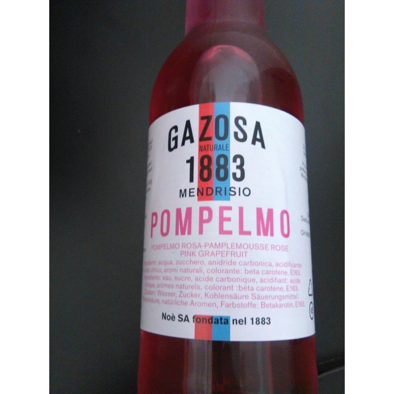 Gazosa Ticinese Naturale Pompelmo (330ml)