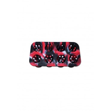 Silicone Smoke Cubes Ice Rosso