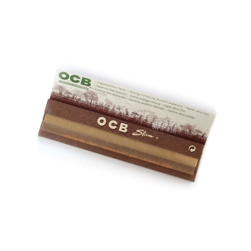 OCB Unbleached Virgin Slim King Size