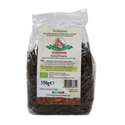 Sedanini Organic Pasta Rice with seeds Integral and Hemp