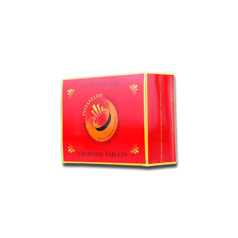 Drehen Kohle Shisha Sofort 33 mm (10 PZ)