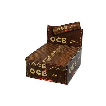 OCB Unbleached Virgin Slim King Size Box