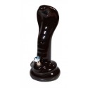 Bong Cobra Black Ceramic (23cm)