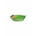 Oil Black Leaf' 'Silly' Silicone Plate Green