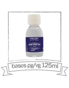 base 50%VG/50%PG (125ml)