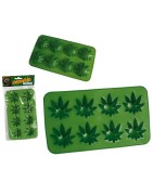 Ice Cube Tray Cannabis Leaf