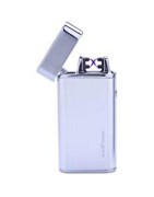 'Silvermatch Double' Silver Plasma lighter