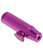 Distributeur en aluminium violet