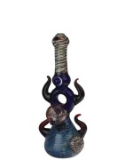 Bong en verre coloré (environ 22 cm)