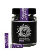 medusa filters Slim Size Violet Edition 100pcs 6mm Coconut Carbon Cellulose Glass Container