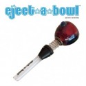 Glass Bowl Jumbo 'Eject a Bowl' amber twisted