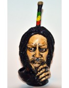 Handpfeife Man Rasta 16cm