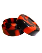 Container Silicon Black Red