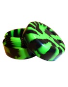 Conteneurs Silicone Noir Vert