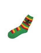 Stockings Rasta Leaf