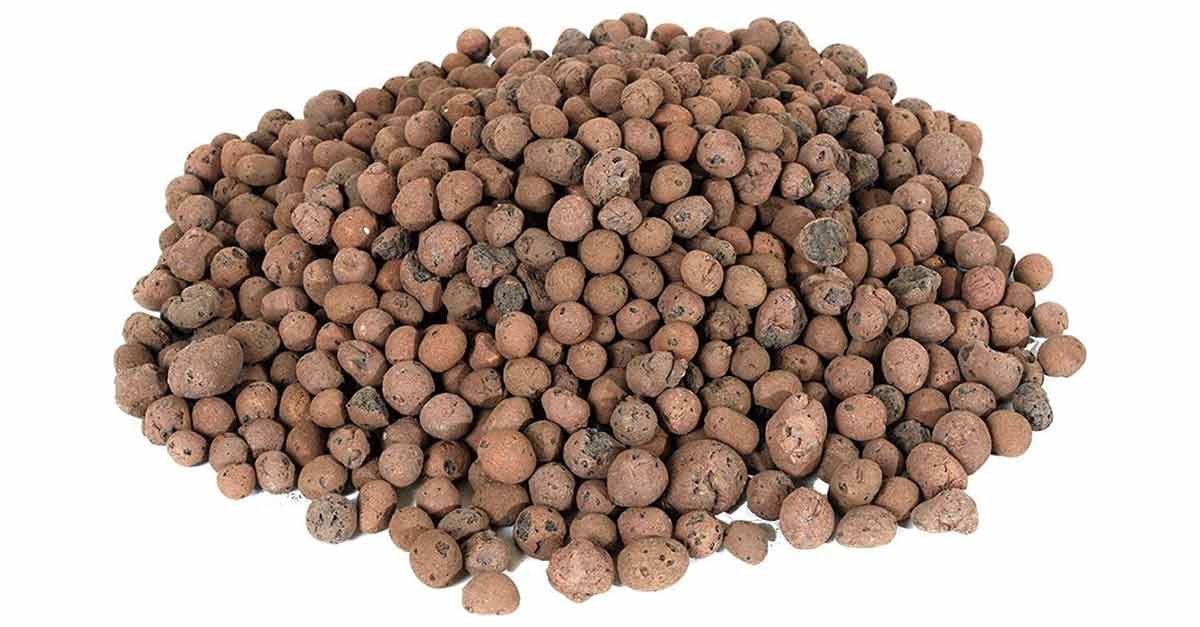 Expanded clay